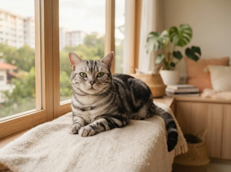 A American Shorthair cat