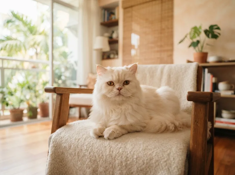 A Persian cat